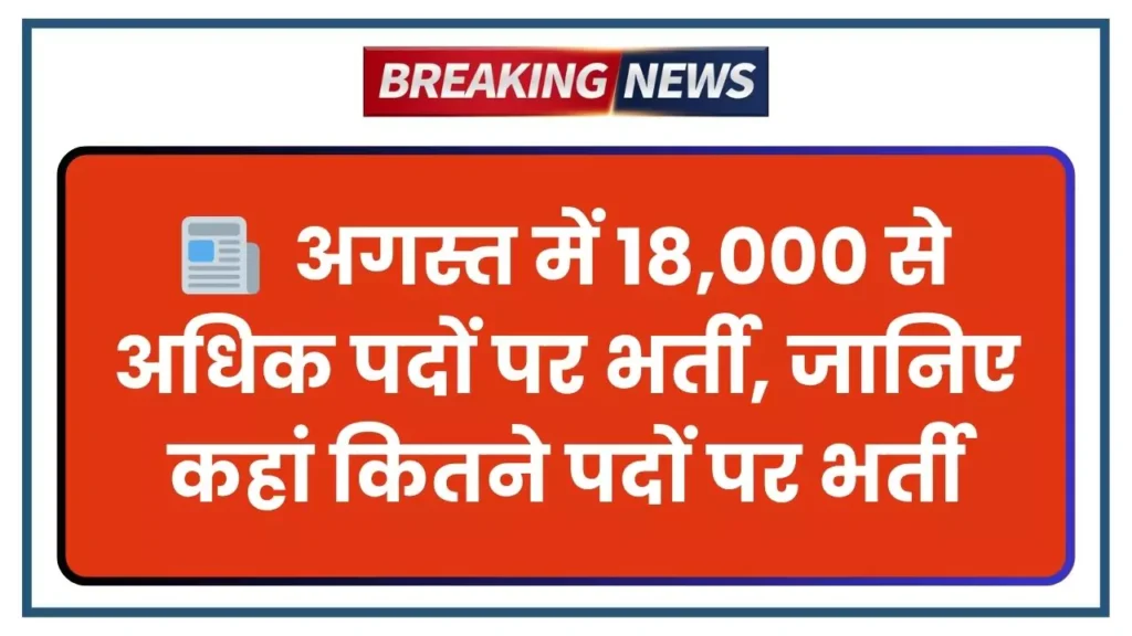 सरकारी नौकरी 2025