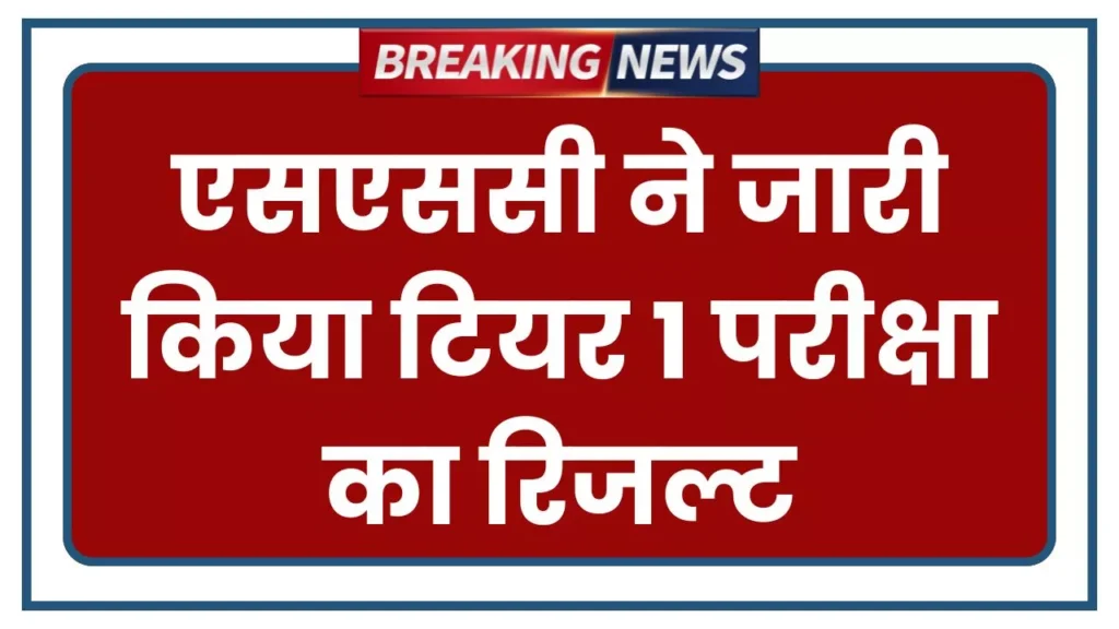 SSC CGL Result 2025 Out