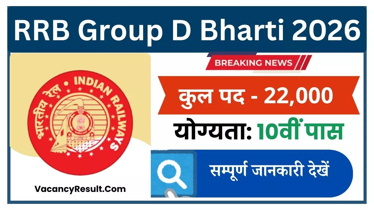 RRB Group D Vacancy 2026