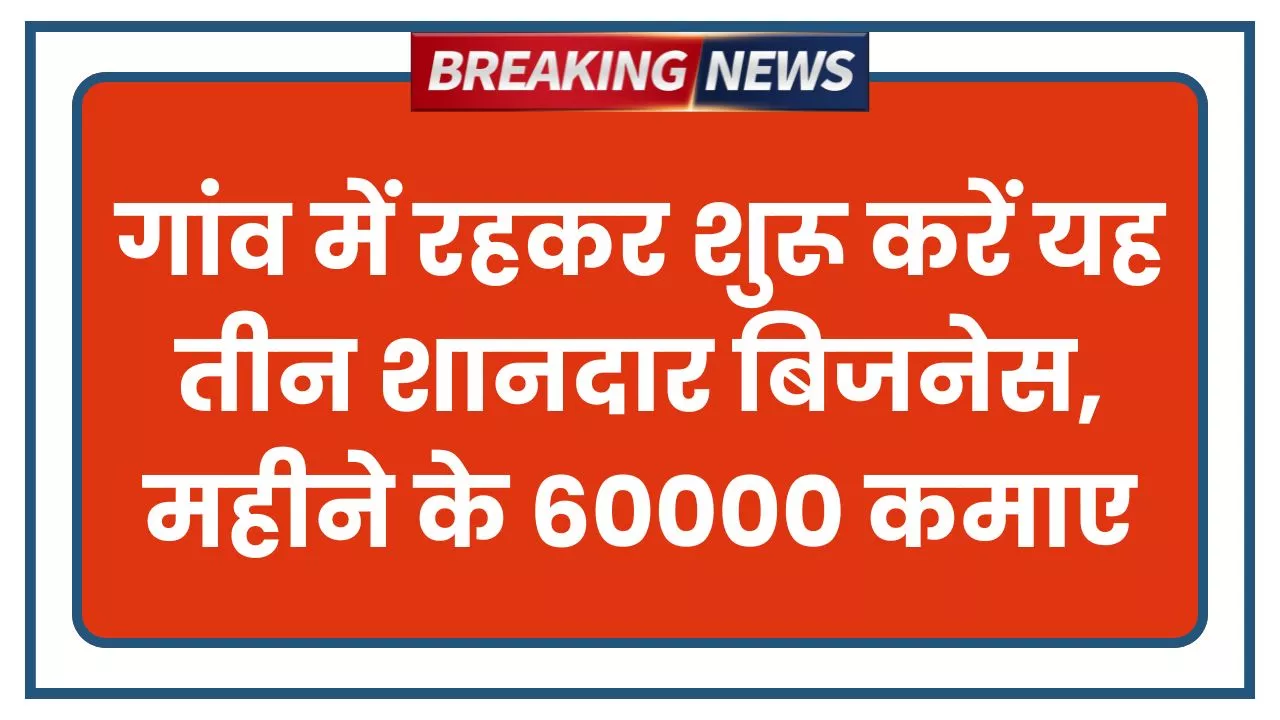 Village Business Ideas